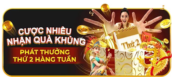 Ưu đãi nạp tiền cuối tuần Kingfun với nhiều phần thưởng đặc biệt